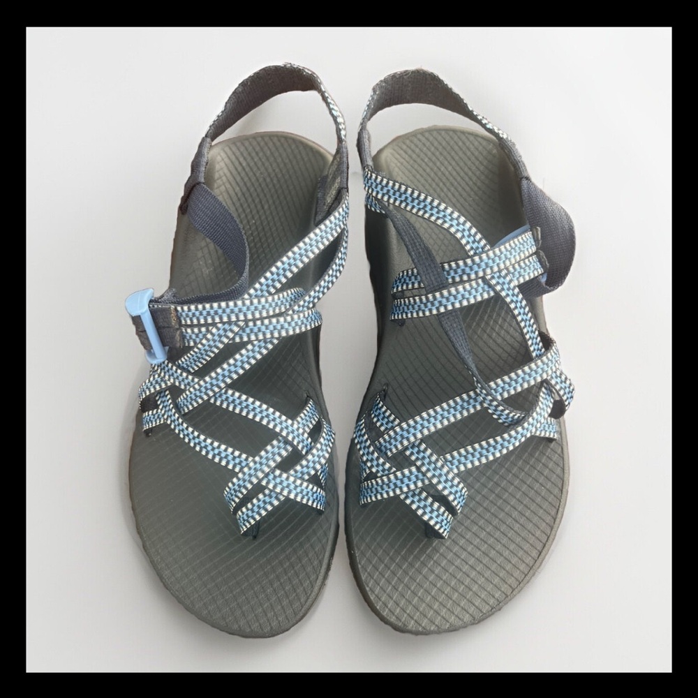 Chaco Blue and Gray Sandals